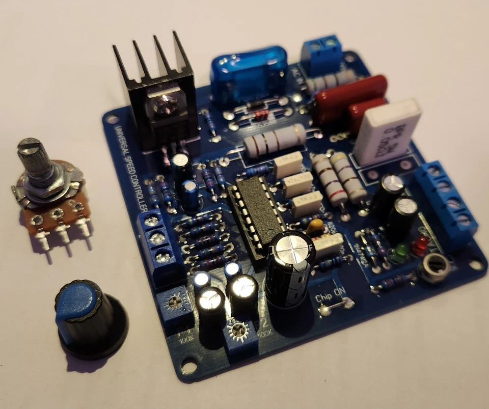 Drehzahlregelung für Universal   Waschmaschinen motoren   TDA1085C - Bild 2 von 4