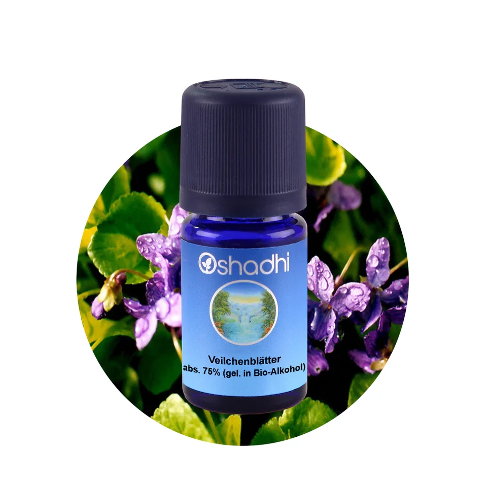 Oshadhi Veilchenblätter absolue 75% in Bioalkohol 100% naturrein vegan