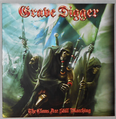 Grave Digger-TheClansAreStillMarching/2 blue Vinyl LP's+Ois,Live/Lmtd.Ed./Metal
