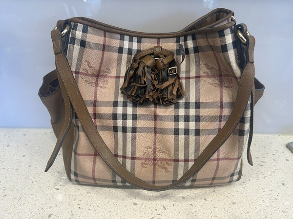 Burberry Tote Bag with dustbag - pre-owned, good condition