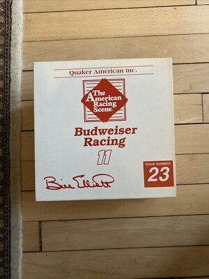 WINROSS AMERICAN RACING SCENE - BILL ELLIOTT 11 NASCAR Budweiser Issue #23 1992