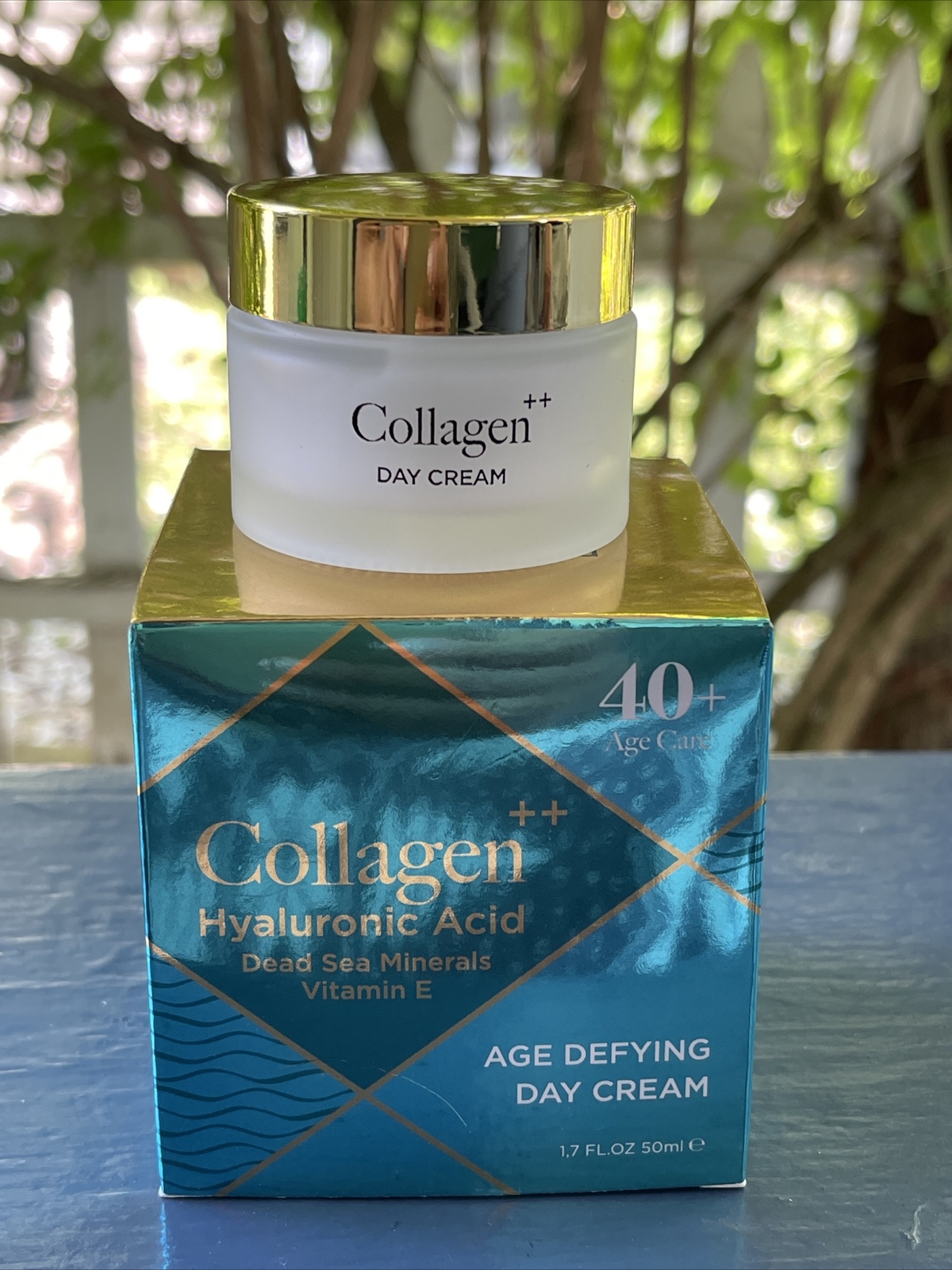 Edom 40 Age Defying Collagen Day Cream Dead Sea Minerals Hyaluronic