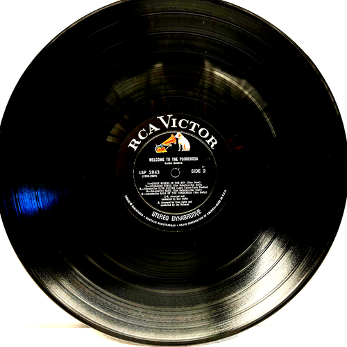 Lorne Greene Welcome To The Ponderosa 1964 Vinyl RCA Victor Records 1st Press - Picture 5 of 6