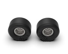 125 Set Of Two Big Wrinkle Tire On Pro Street Style Wheels