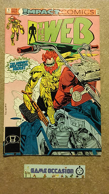 The Web Nr. 1 1991 - Impact Comics US Buch Comic