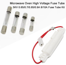 Microwave Oven High Voltage Fuse Tube 5KV 0.65/0.7/0.85/0.9A 8/10A Fuse Tube Kit