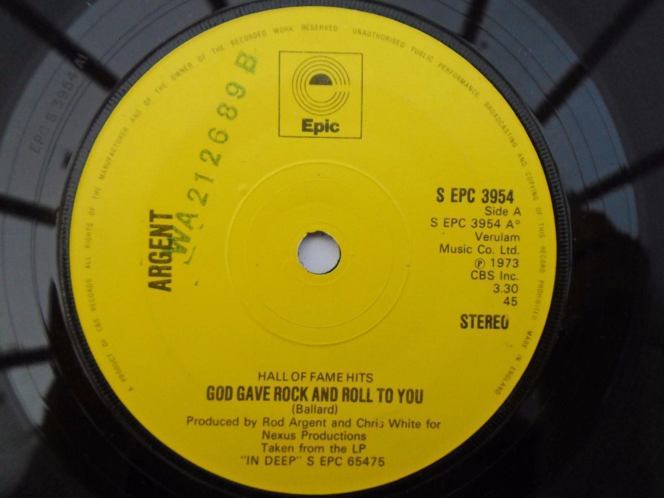 Argent God Gave Rock N Roll To You 7