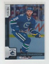 17/18 OPC Vancouver Canucks Joseph Cramarossa Black Rainbow card #445 Ltd #/100