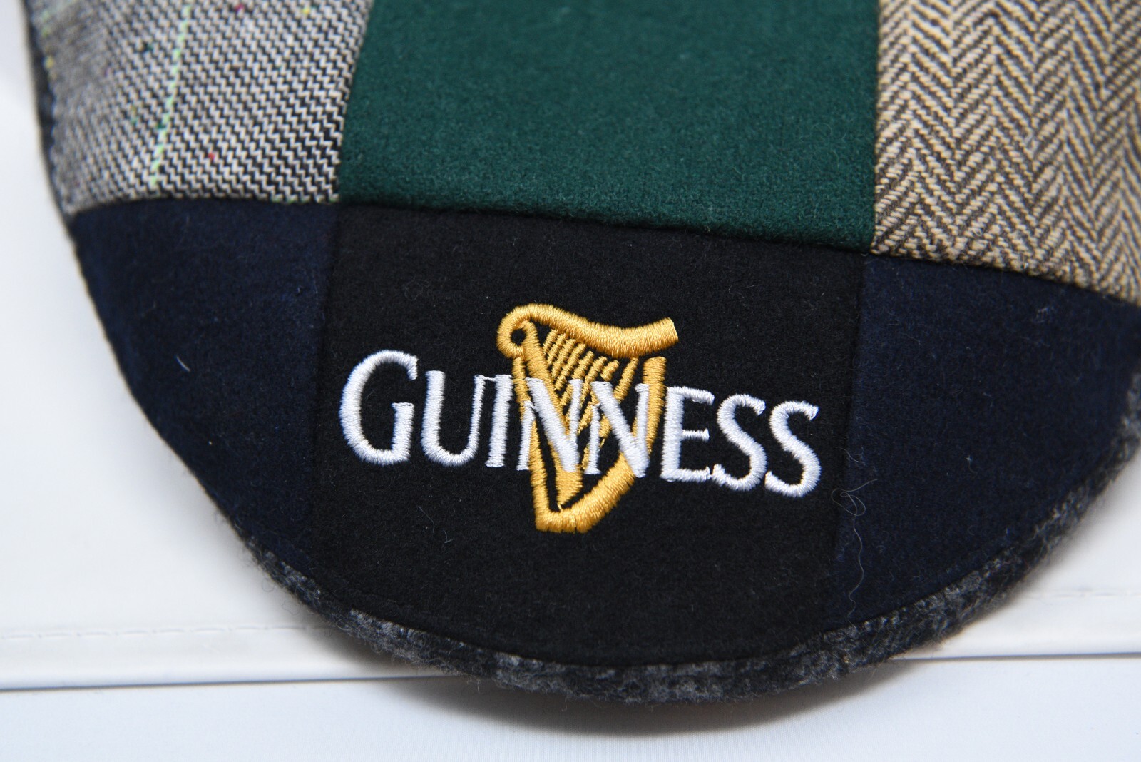 Guiness Beer Traditional Patchwork Flat Cap Golf … - image 11