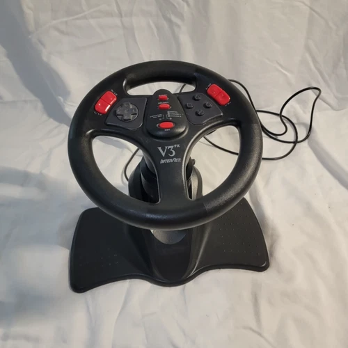 3vf interact steering wheel ps2 NO Pedals tested working