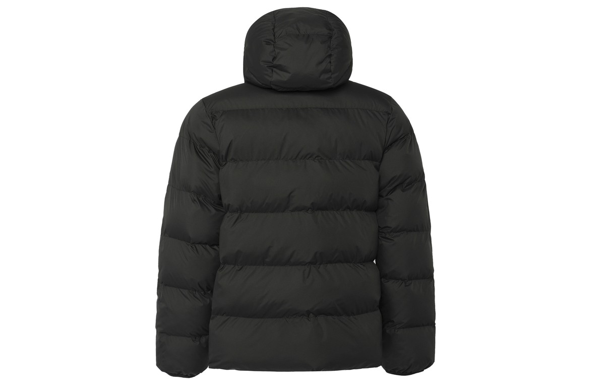 Jordan Brooklyn Hooded Fashion Zip Cotton Jacket Men's Black