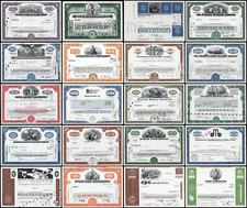 Mixed Lot of 20x American Companies, Various Industries