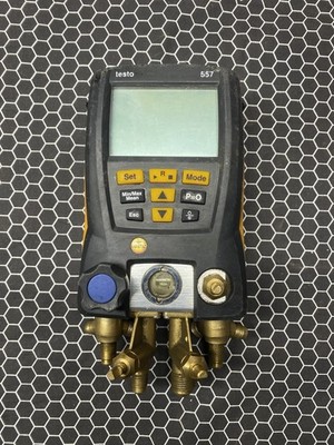 Testo 557 Smart Digital Bluetooth HVAC Manifold, Working Moderately Used A2L