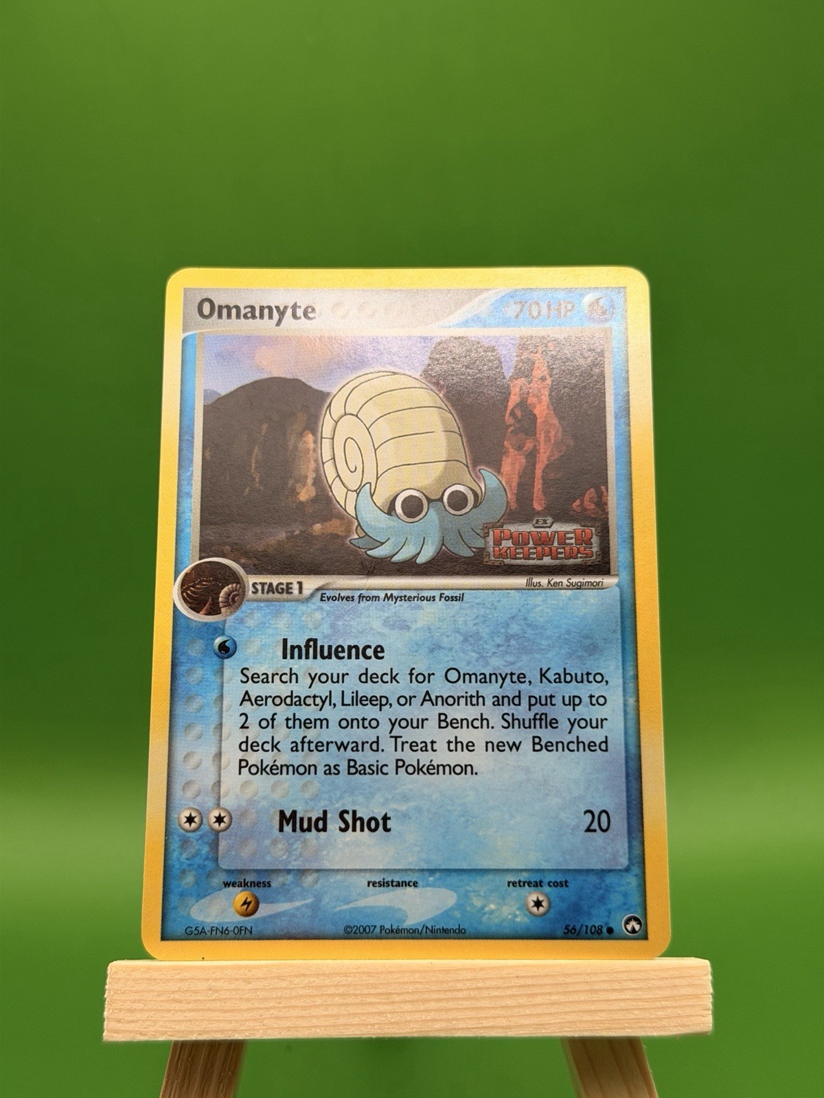 Omanyte 56/108 Power Keepers STAMPED - LP