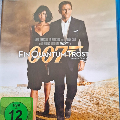 MGM 007 Ein Quantum Trost Blu-ray James Bond Daniel Craig FSK12 106 Min