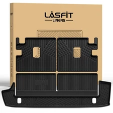 LASFIT Cargo Mat with Seatback for Toyota 4Runner 2013-2024 7 Seats Cargo Liner