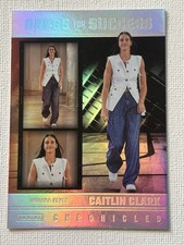 2025 Panini Caitlin Clark Chronicled - Dress For Success Caitlin Clark #63 Holo
