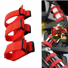 Roll Bar Fire Extinguisher Mount Holder for Jeep Wrangler TJ JK JL 1953-2021 A