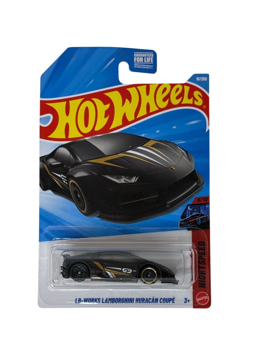 Hot Wheels LB Works Lamborghini Huracan Coupe Black Nightspeed 91