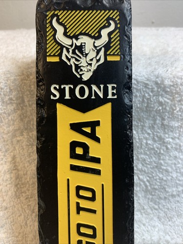 Stone Brewing Company Beer Tap Handle 8" Rare Go To IPA Draft Keg Tap Tapper New - Bild 15 von 18