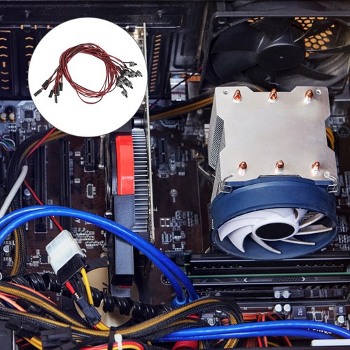 10 PCS Tastekabel Mit Einschalten Ein-Aus-Neustart-Taste HDD-Taste Zurücksetzen - 第 9/12 張圖片