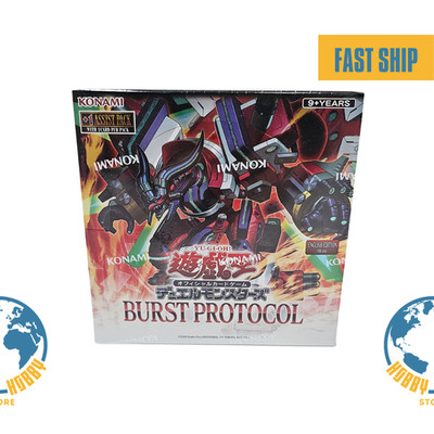 YUGIOH 1303 BURST PROTOCOL ASIA ENGLISH EDITION BOOSTER BOX (30 PACKS) FAST SHIP