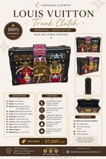Louis Vuitton Monogram Kabuki & Daruma Print ...