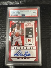 2020 Panini Contenders Draft Picks Jalen Smith Autograph PSA 9
