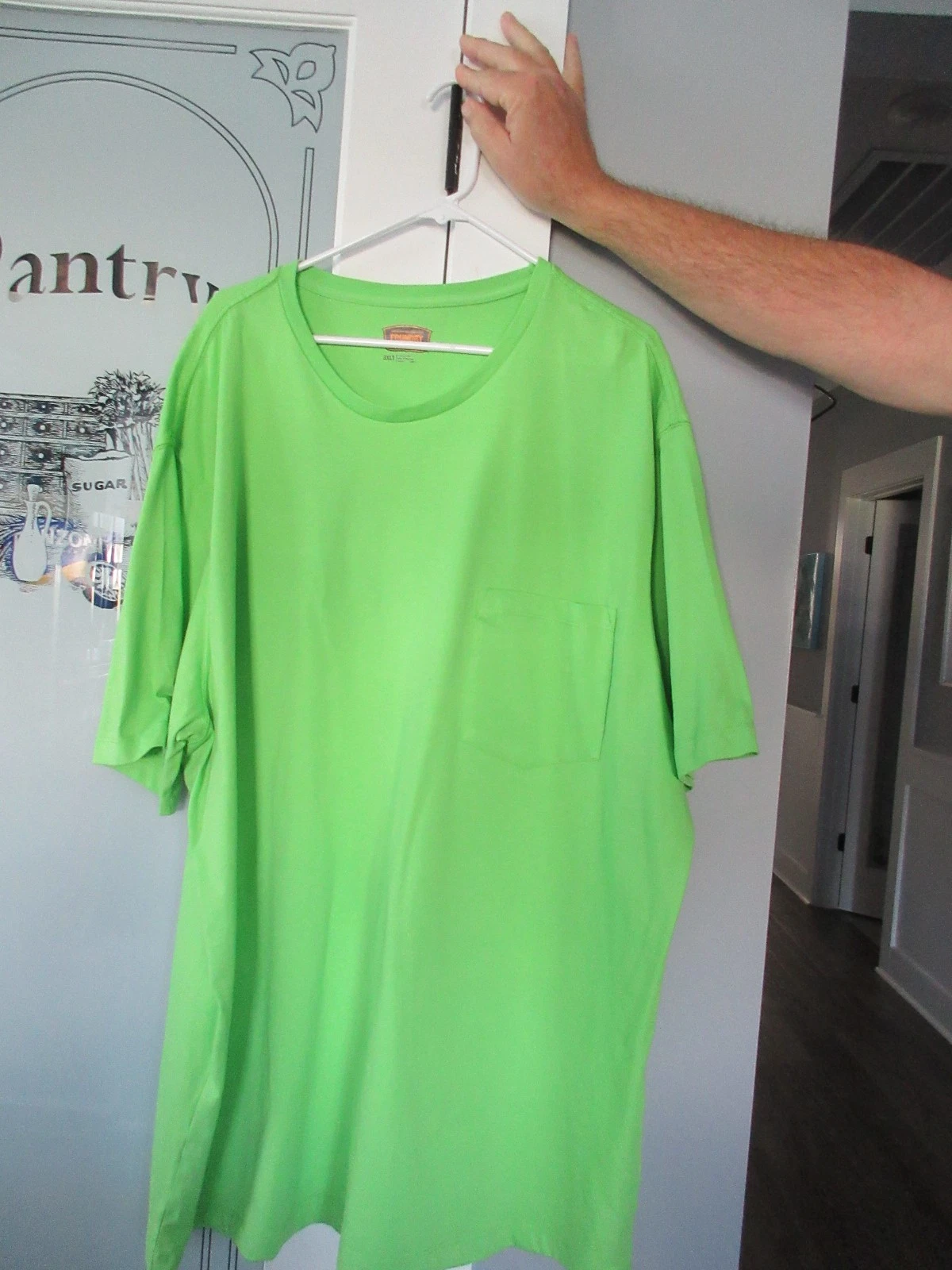 LOT OF FOUR FOUNDRY MEN'S POCKET T-SHIRTS - SIZE 3XLT - NEW W/O TAGS - NICE!!