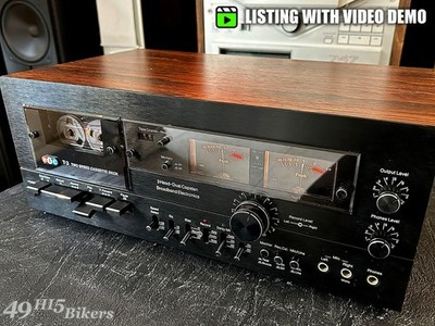 BIC T-3 Cassette Deck Audiophile Stereo 2-Speed Serviced + 30-Day $ Guarantee