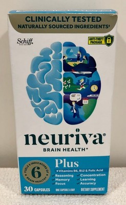   Neuriva Plus Brain Health Supplement Nootropic Memory Learning ~GENUINE~  