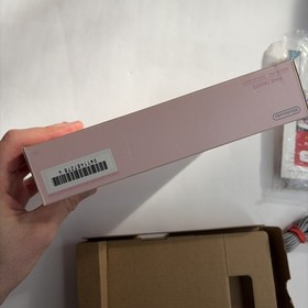 Nintendo 3DS XL Pink White Handheld Complete In Box CIB US Model Charger Manuals