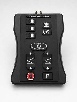 Command Light Emergency Vehicle Wired Remote Controller Control Panel Untested