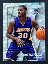 2014-15 PANINI JULIUS RANDLE ROOKIE CARD RC SILVER PRIZM