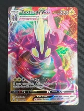 Pokémon TCG Toxtricity VMAX Rebel Clash Holo Ultra Rare 071/192 NM