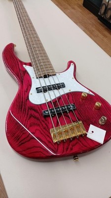 Aria Pro II RS42AR 5 String Electric Bass Ash Body Active Circuit