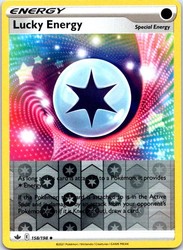 Lucky Energy 158/198 Reverse Holo - Sword & Shield: Chilling Reign