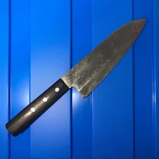 Japanese Deba Knife 7.1" 180mm Stainless Steel/Seki Masahiro/Needs Repair