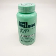 Love Wellness Metabolove Metabolism Support - 60 Capsules - Exp 5/2026