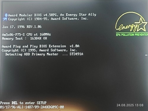 Socket 3 *EDO+512 KB Cache* Gigabyte GA-5486AL Rev 2A Motherboard & 16 Mb RAM - Picture 7 of 13