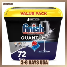 Finish Fresh Quantum Dishwasher Detergent Tablets - 72ct