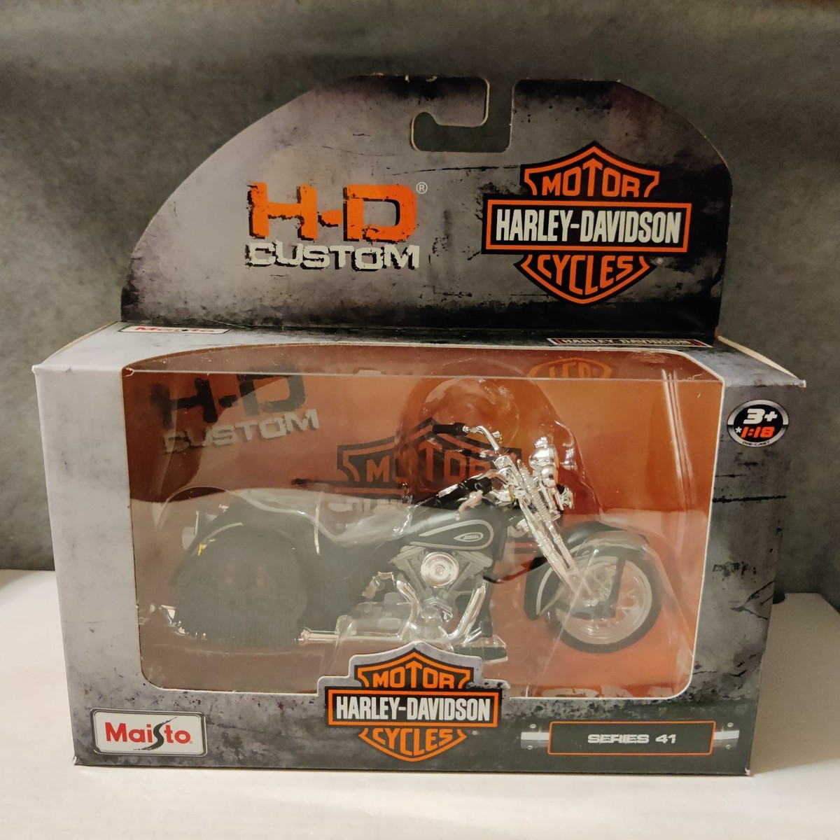Maisto 1/18 Harley Davidson Motorcycles (6) Series 41 Complete Set