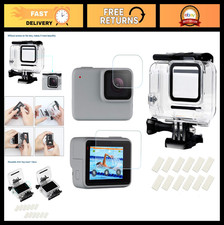 Waterproof Housing Case for HERO7 White/Silver - 30M Underwater Shell, Anti-Fog
