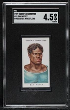 1909 Ogden's Pugilists & Wrestlers Series 2 Tobacco Sam McVea McVey #51 SGC 4.5