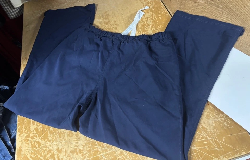 Pantalones Médicos Urbane Ultimate Azul Marino Pierna Acampanada Mujer PMD Petite Medianos 9306 Foto 3 de 4