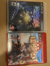 Bio Shock 2 & Bio Shock Infinite Lot PlayStation 3 Complete With Manuals 2k Game