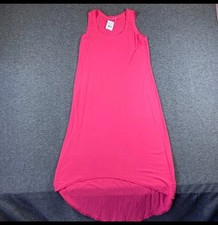 NWT Fresh Produce Hilo Staple Maxi Dress Womens Large L Pink Sleveless