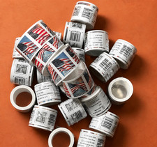 Total 1000pcs-10 Rolls Of 100 Postage Usps Stamps 2024