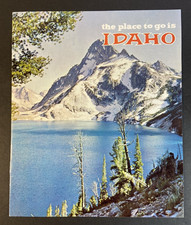 1970s The Place to Go is Idaho Photo Brochure 7.5"x9" Great Vintage Photographs