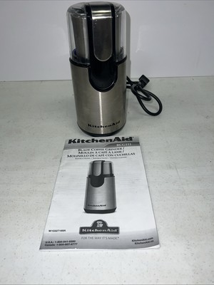 KitchenAid BCG111OB Blade Coffee Grinder - Onyx Black 883049216355| eBay